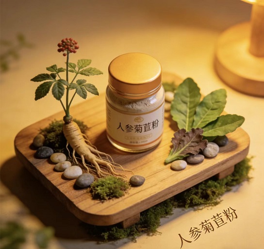 人参菊苣粉的成分及作用,人参菊苣粉调节糖脂代谢吗？